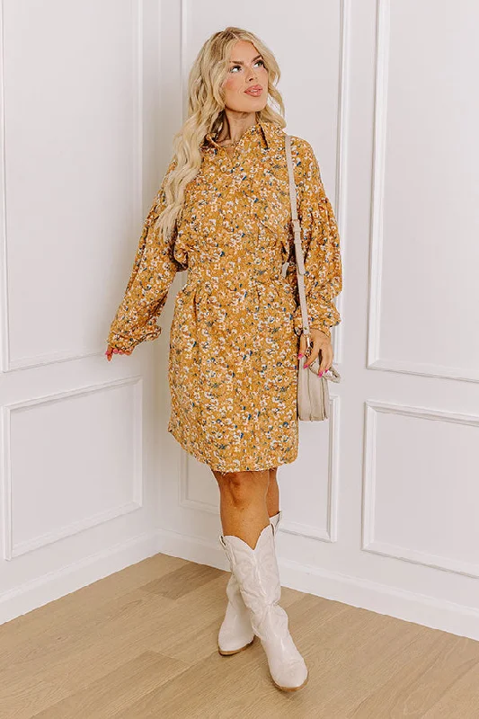 Leather mini dresses for a edgy styleFall Sunset Corduroy Mini Dress in Mustard Curves Leather mini dresses for a edgy styleFall Sunset Corduroy Mini Dress in Mustard Curves