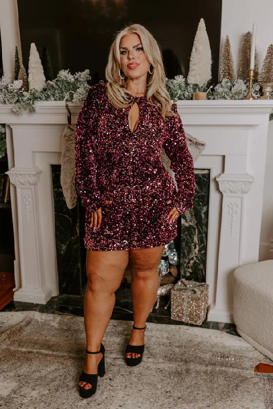 Mini dresses with ribbed textures for a unique appearanceFizzy Feels Sequin Mini Dress Curves Mini dresses with ribbed textures for a unique appearanceFizzy Feels Sequin Mini Dress Curves