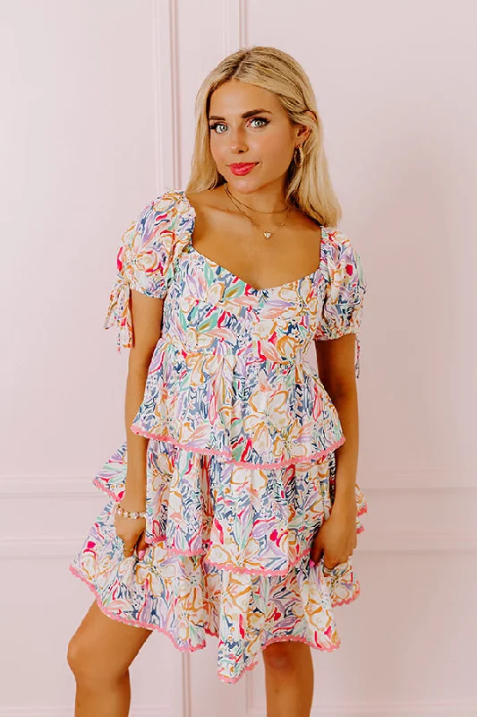 Mini dresses with mesh panels for a sexy and trendy lookSpringtime Chic Tiered Mini Dress Mini dresses with mesh panels for a sexy and trendy lookSpringtime Chic Tiered Mini Dress