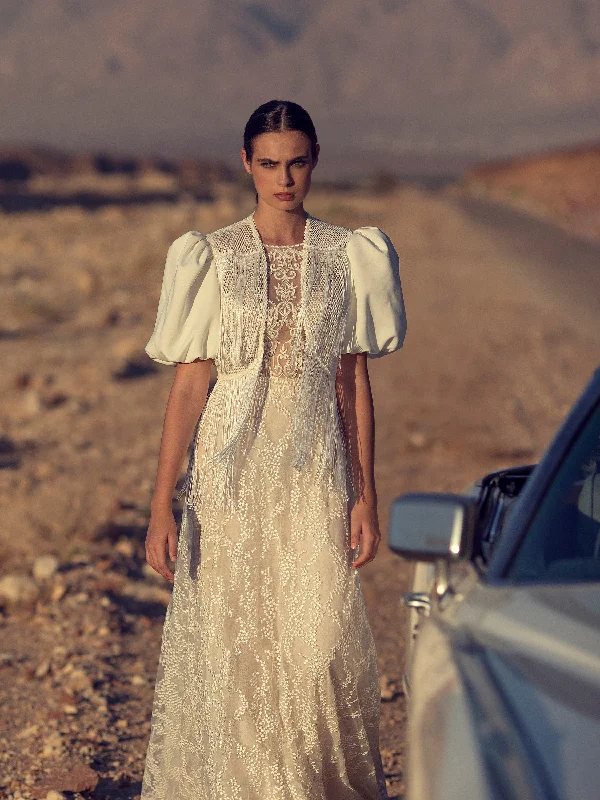 Wedding guest dresses with empire waists and tulle skirtsStylish Wedding Dress with Bolero Wedding guest dresses with empire waists and tulle skirtsStylish Wedding Dress with Bolero