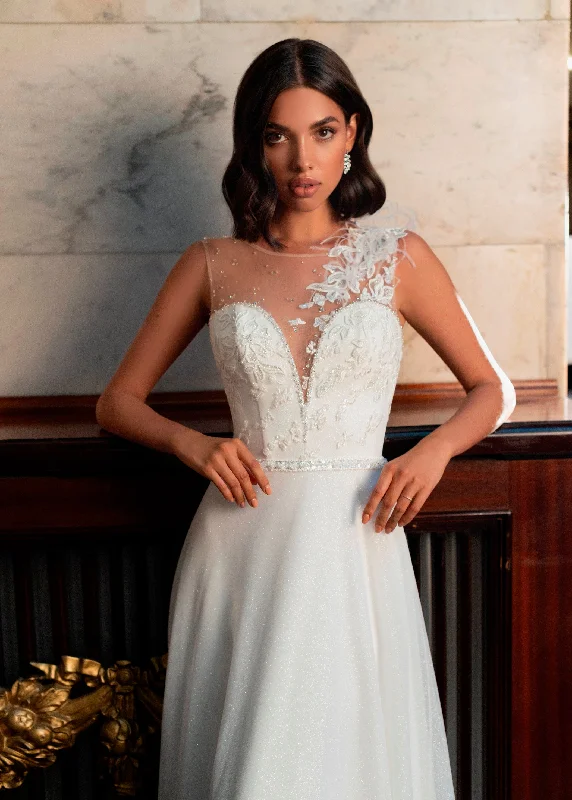 Wedding guest dresses with tassel - adorned belts and A - line skirtsSweetheart Sheat Wedding Dress Wedding guest dresses with tassel - adorned belts and A - line skirtsSweetheart Sheat Wedding Dress