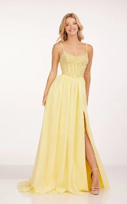 Formal dresses with abstract print panels and rhinestone embellishments for a unique formal eventCecilia Couture 2223 Dress Formal dresses with abstract print panels and rhinestone embellishments for a unique formal eventCecilia Couture 2223 Dress
