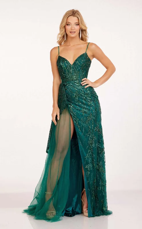 Formal dresses with wrap - around styles and beaded belts for a customized fitCecilia Couture 2229 Dress Formal dresses with wrap - around styles and beaded belts for a customized fitCecilia Couture 2229 Dress