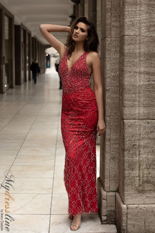 Prom dresses with ruched bodices and organza sleeves for a romantic lookChic and Holland AN1433 Prom dresses with ruched bodices and organza sleeves for a romantic lookChic and Holland AN1433