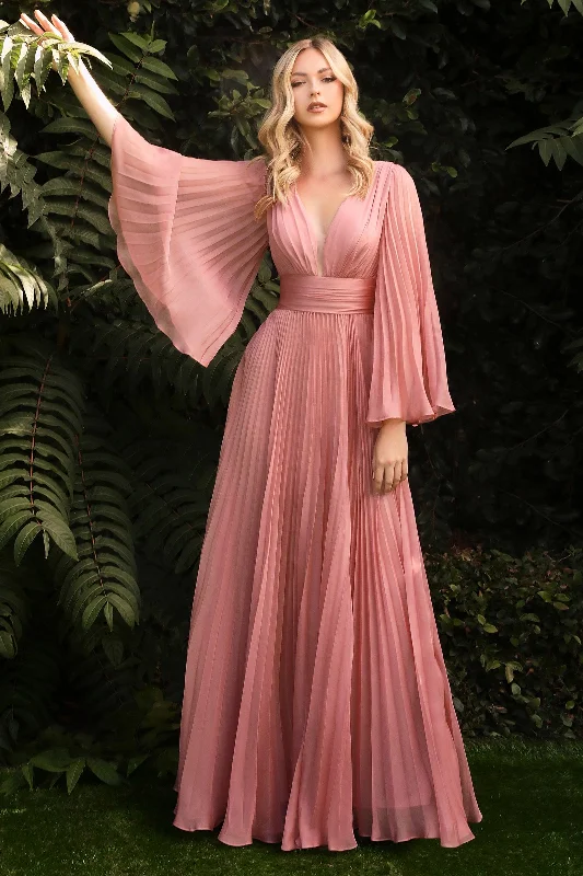 Animal print maxi dresses for a statement - making outfit Animal print maxi dresses for a statement - making outfit Cinderella Divine CD242 Long Sleeve Pleated Formal Prom Dress Rose Gold