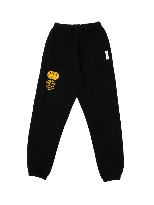 Plus Size Women's Drawstring - Waist Sweatpants in Gray with a Cozy Fleece Lining for Winter ComfortNot Sad But Not Happy / Women Sweatpant Plus Size Women's Drawstring - Waist Sweatpants in Gray with a Cozy Fleece Lining for Winter ComfortNot Sad But Not Happy / Women Sweatpant