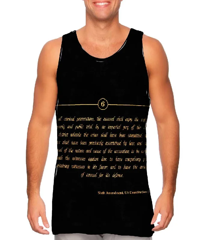 Women's Sleeveless Ribbed Tank Tops for a Trendy LookSixth Amendment Us Constitution Women's Sleeveless Ribbed Tank Tops for a Trendy LookSixth Amendment Us Constitution