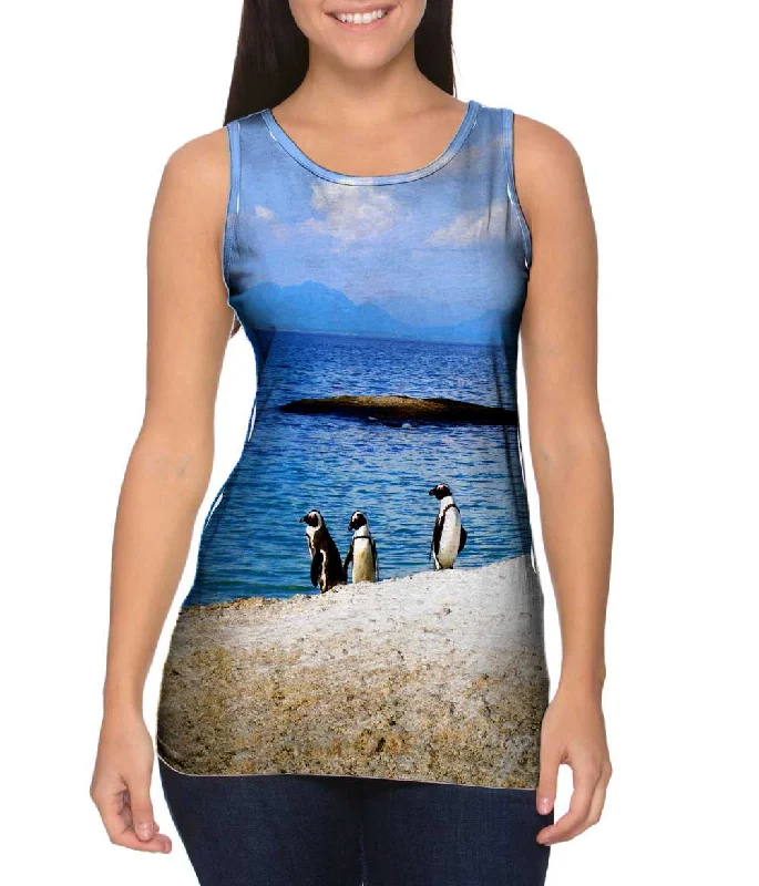 Women's Longline Tank Tops with Abstract PrintsSonic Butterfly