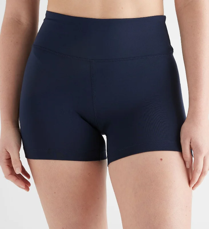 Ruffled Hem Women Shorts to Add a Feminine TouchWomen's High-Rise Sleek Short 4"