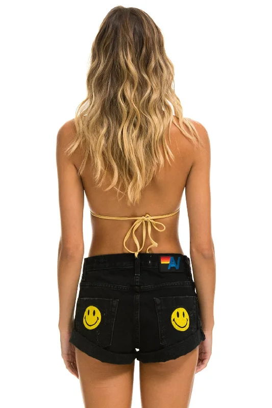 High - Waisted Women Shorts for a Retro and Flattering LookLOW RISE ROCKER JEAN SHORTS - VINTAGE BLACK High - Waisted Women Shorts for a Retro and Flattering LookLOW RISE ROCKER JEAN SHORTS - VINTAGE BLACK