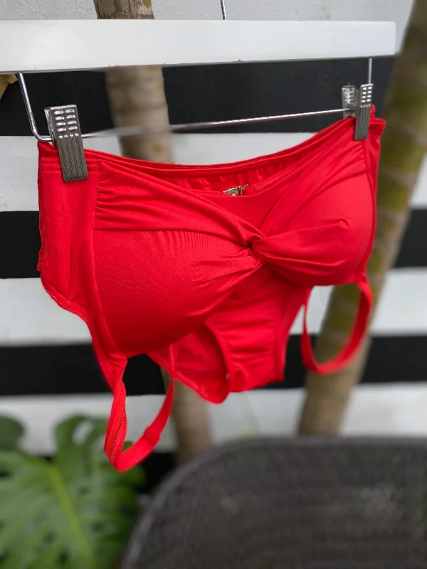 Ruched bikini with fabric gathers for a slimming effectAYUTHRA - Trinco Knot Bikini Set Ruched bikini with fabric gathers for a slimming effectAYUTHRA - Trinco Knot Bikini Set